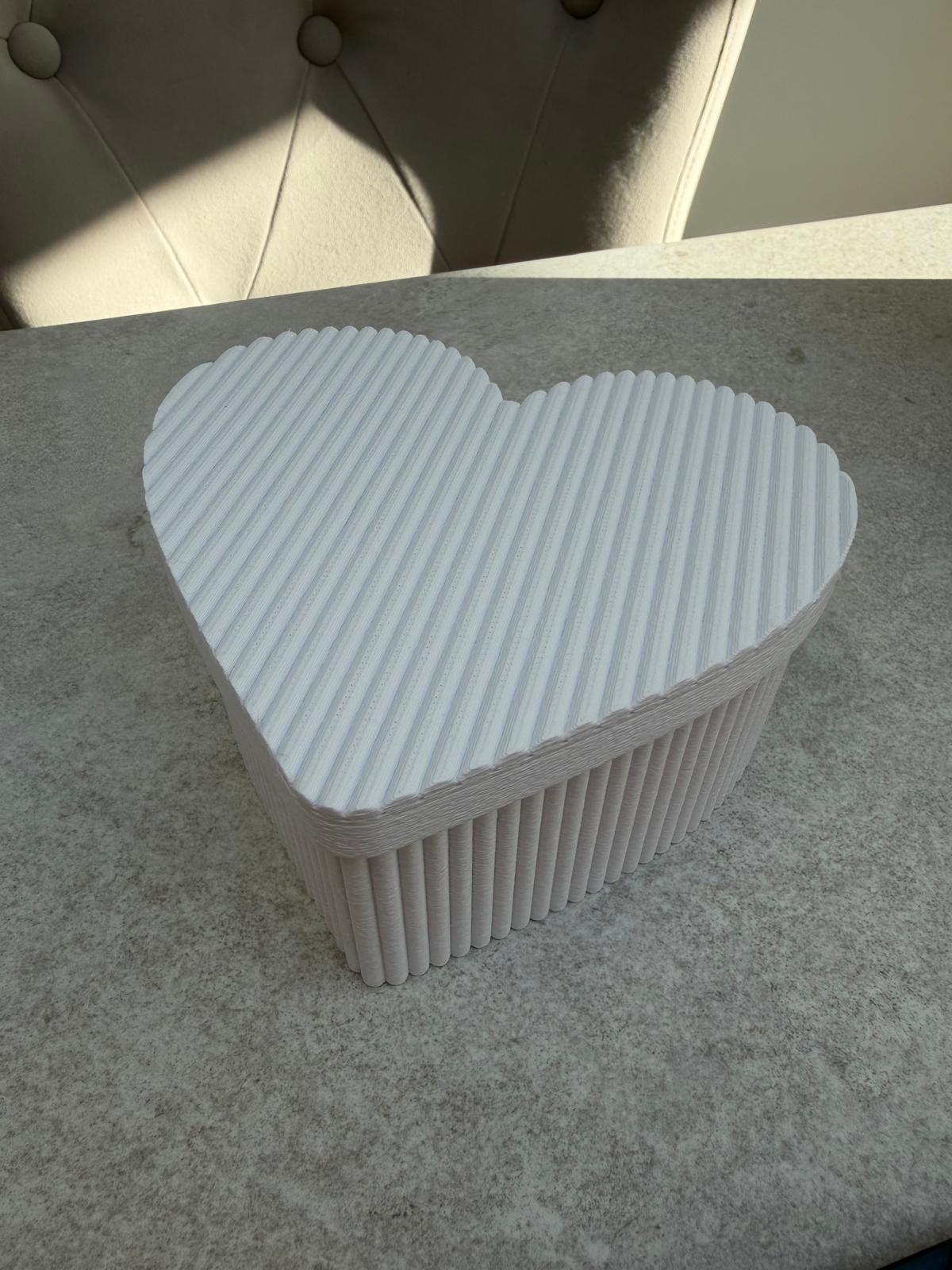 Heart Storage Box with Lid