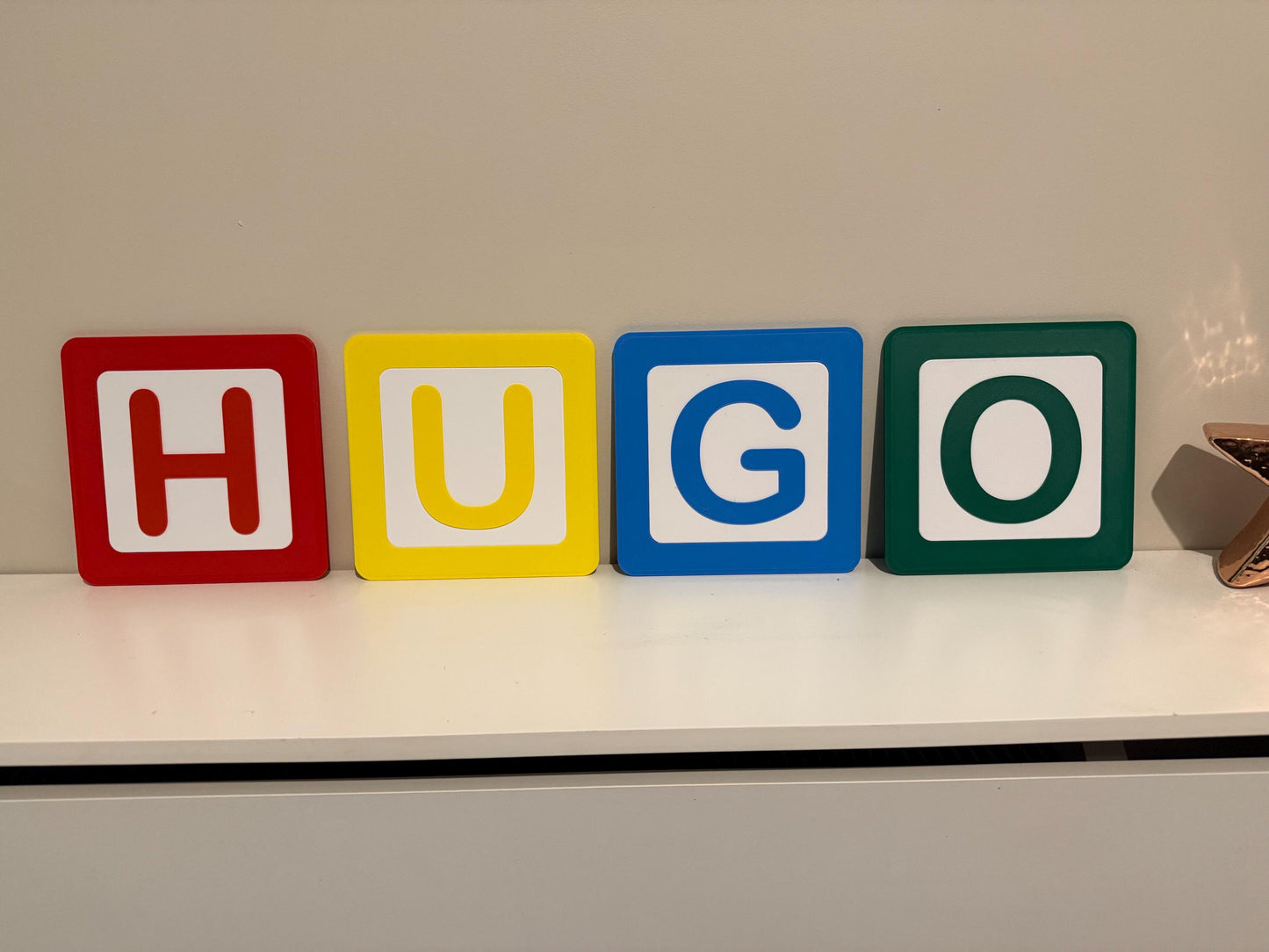 Personalised 3D Printed Toy Story Name Blocks – Kids Nursery Gift