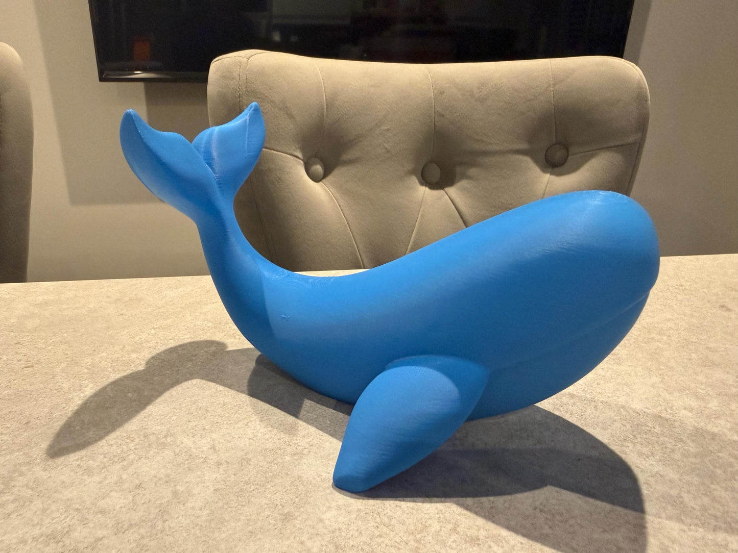 3D Printed Whale Sculpture