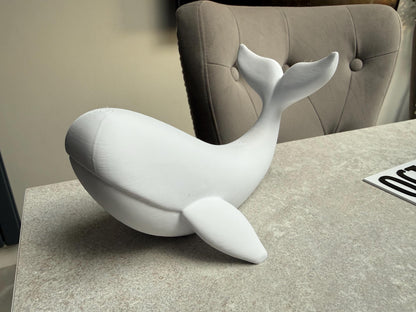 3D Printed Whale Sculpture