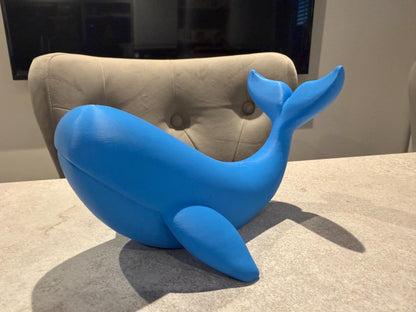 3D Printed Whale Sculpture