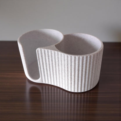 Bathroom Cotton Pad & Bud Holder