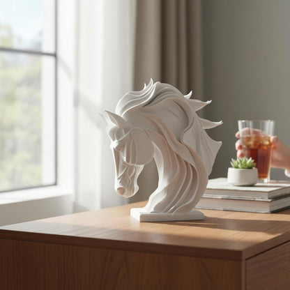 Horse Head Sculpture