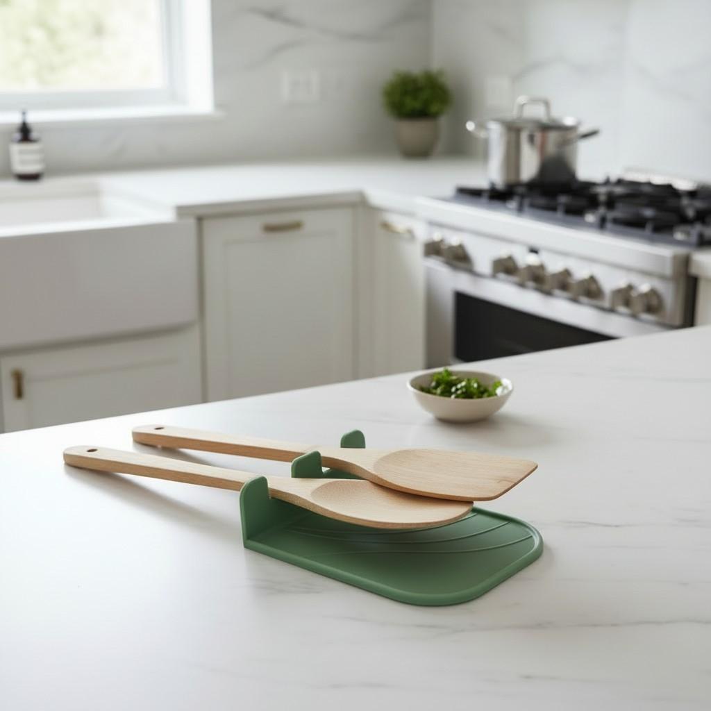 Spoon Rest & Utensil Holder