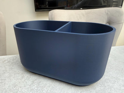 3D Printed Modern 2 Section Kitchen Utensil Holder