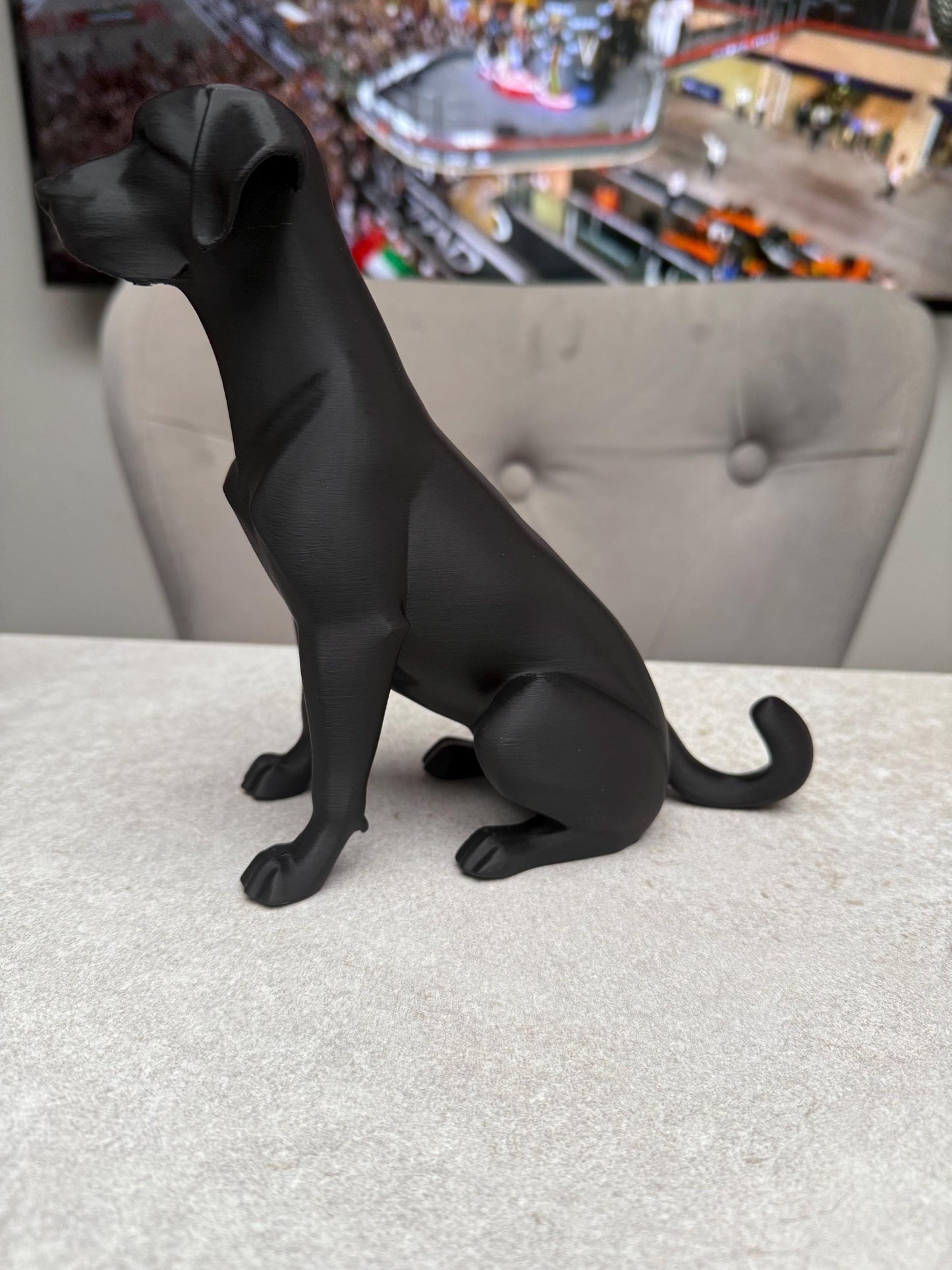 Labrador Dog Sculpture