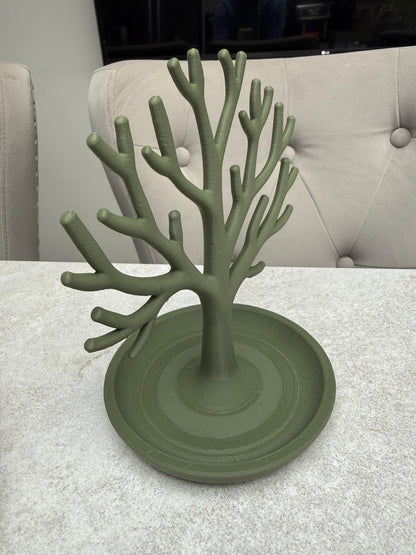 3D Printed Elegant Jewellery Tree Stand – Earring & Ring Organiser