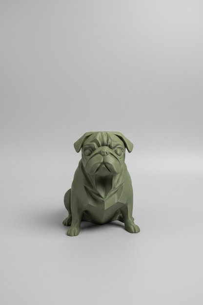 Pug Sculpture