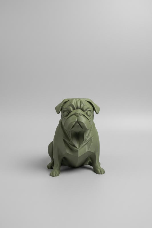 Pug Sculpture