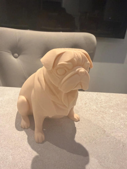 Pug Sculpture