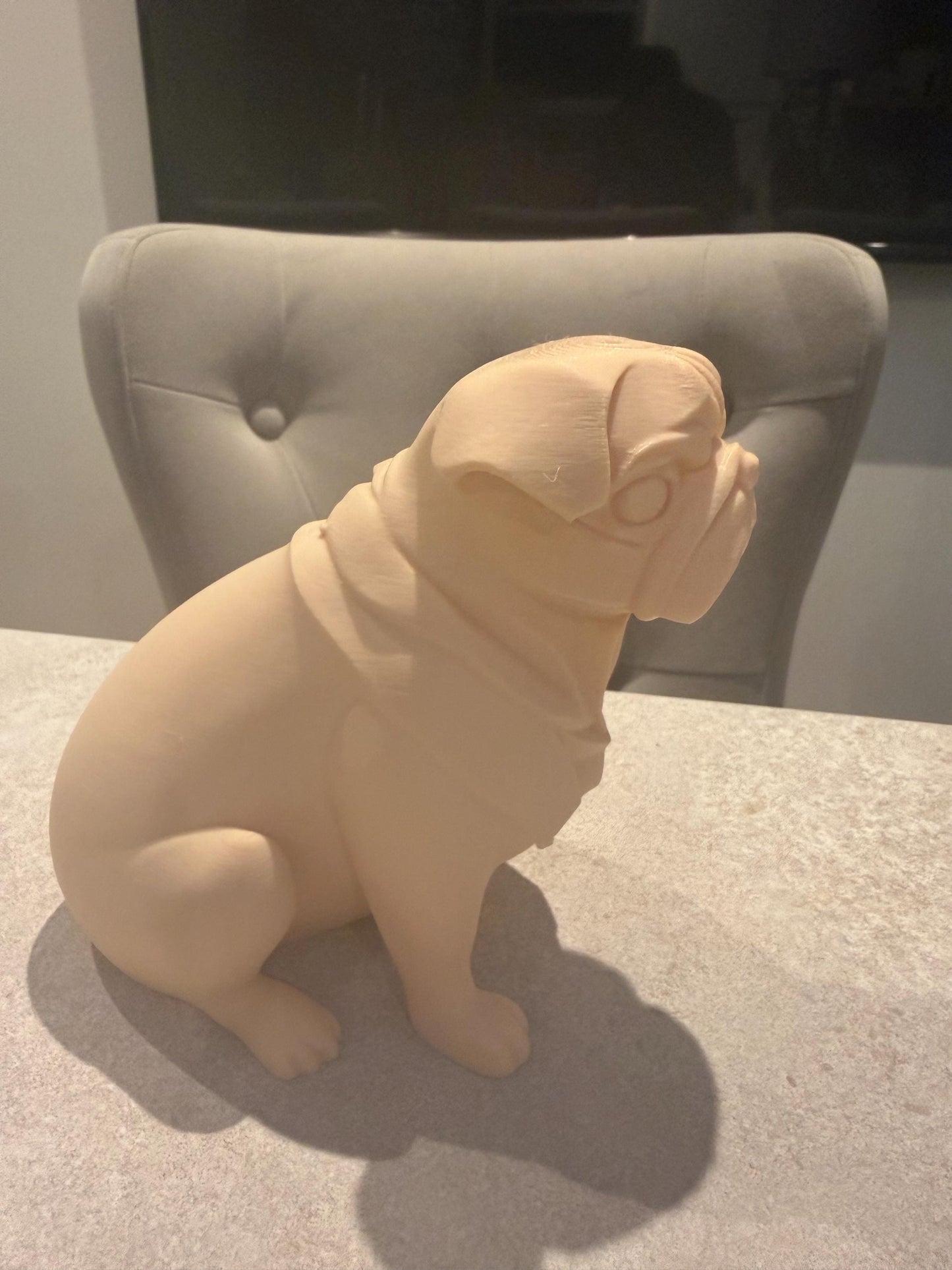 Pug Sculpture