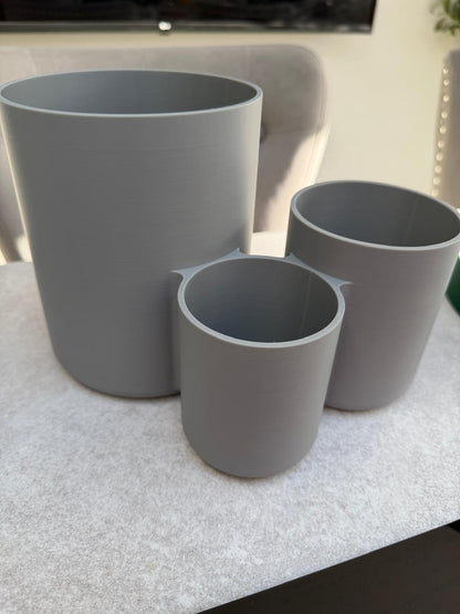 3D Printed Modern 3 Section Kitchen Utensil Holder