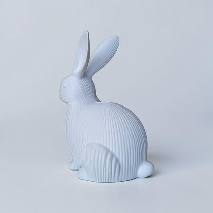 3D Printed Ribbed Easter Bunny Ornament