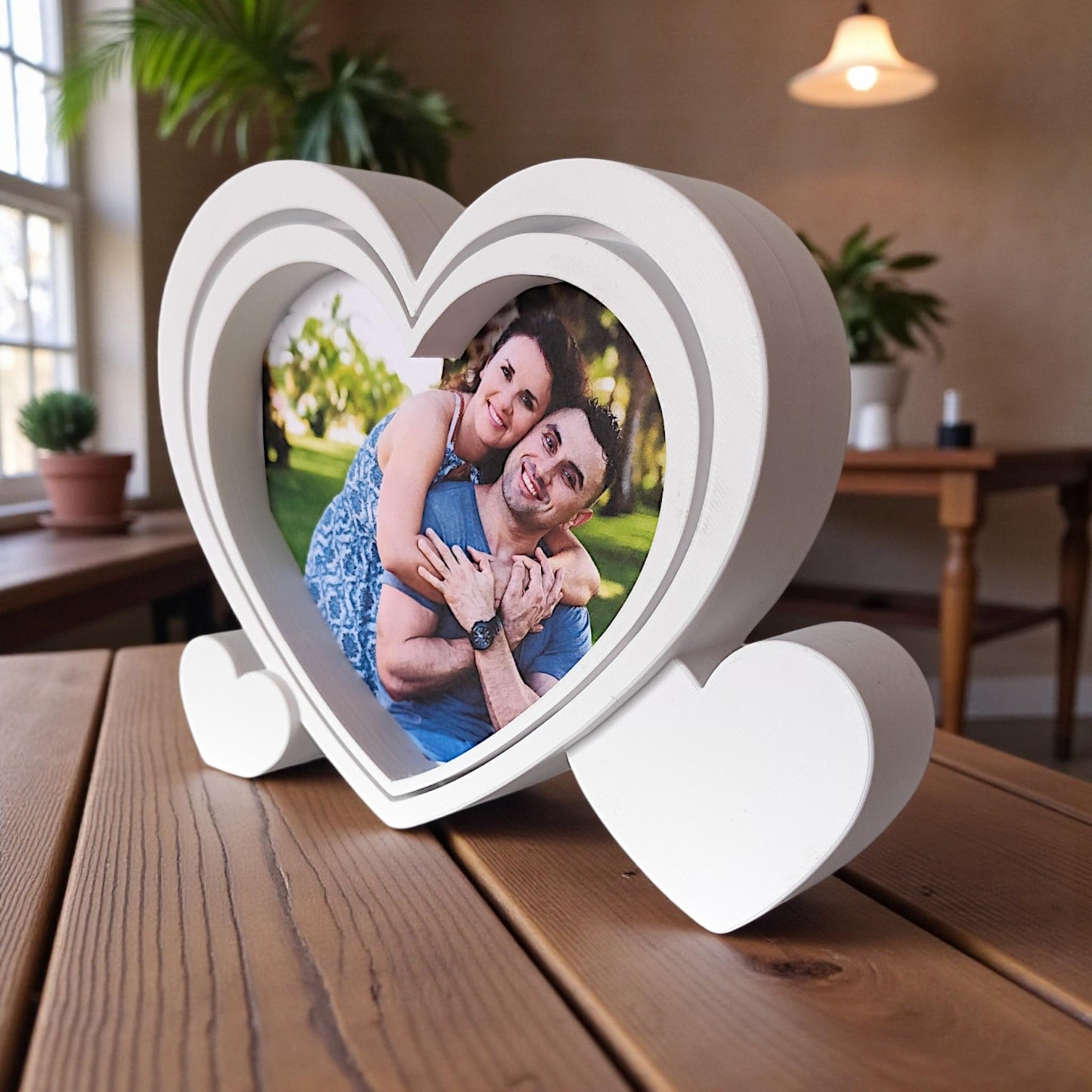 Heart Shaped Photo Frame UK