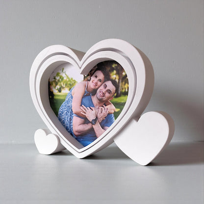 Heart Shaped Photo Frame UK