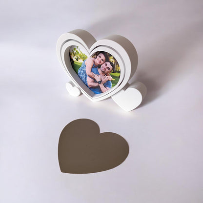 Heart Shaped Photo Frame UK