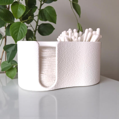 Bathroom Cotton Pad & Bud Holder