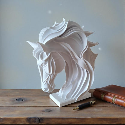 Horse Head Sculpture