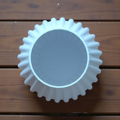 Modern Pleated Vase