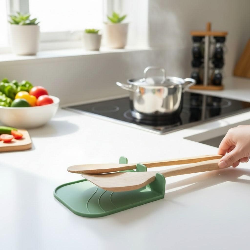 Spoon Rest & Utensil Holder