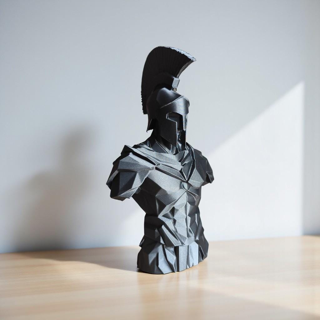 Spartan Warrior Bust