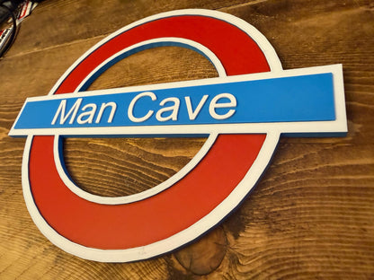 Personalised Roundel Style Sign