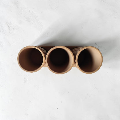 3D Printed Minimalist Toothbrush Holder Set with Tray