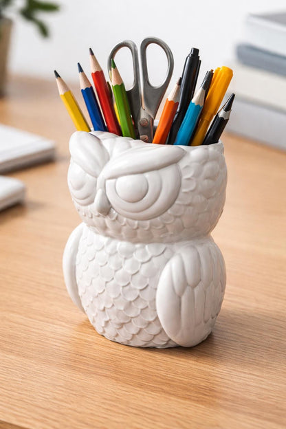3D Printed Owl Pencil Holder