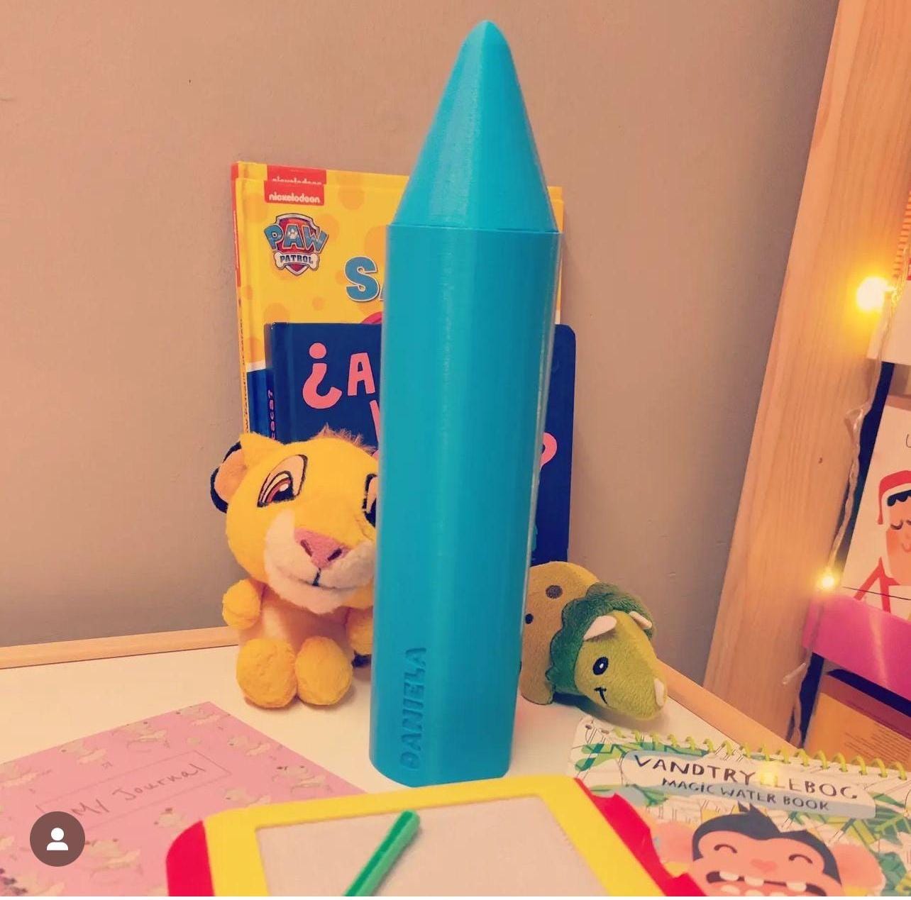 3D Printed Crayon Pencil Case