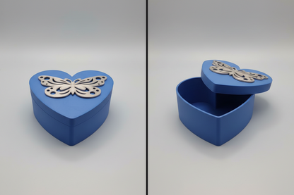 3D Printed Heart Trinket Box