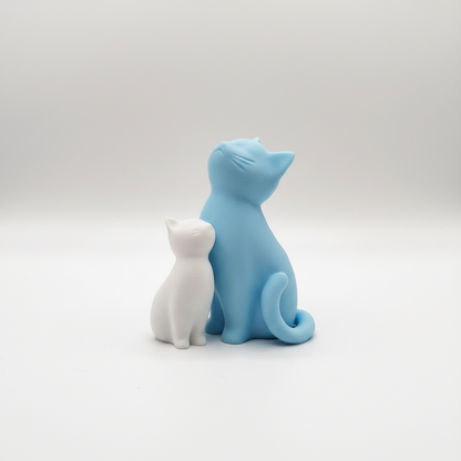 3D Printed Cat Figurine