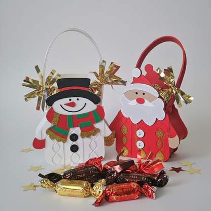 3D Printed Christmas Treat Bucket