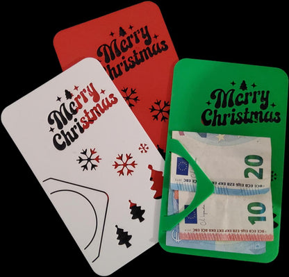 3D Printed Christmas Money Holder