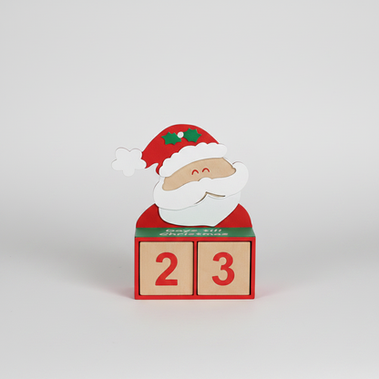 3D Printed Santa Christmas Countdown Calendar