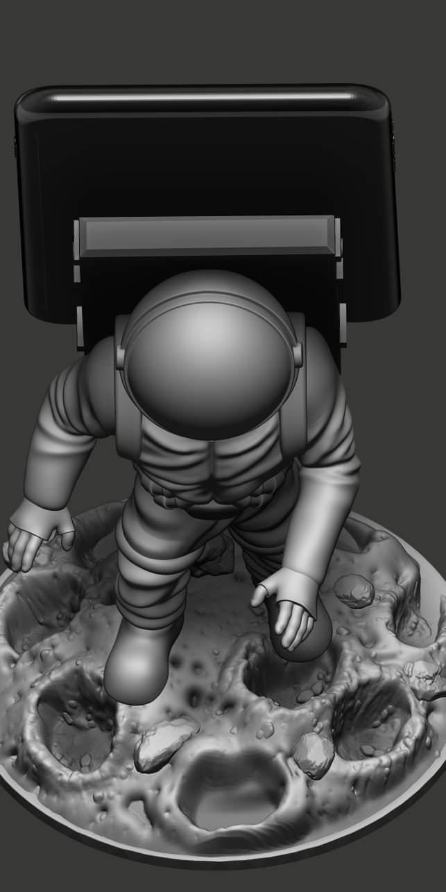 3D Printed Astronaut Phone Holder Stand