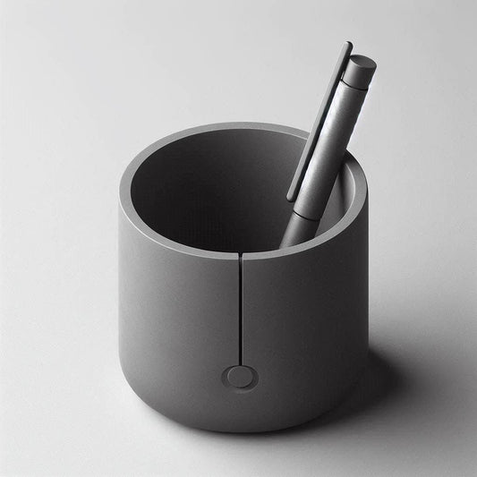 3D Printed Minimalist Desk Pen Holder