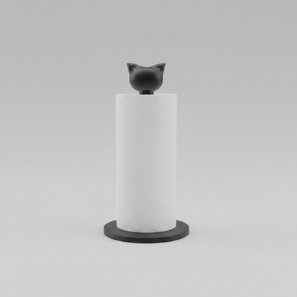 3D Printed Cat Kitchen Roll Holder