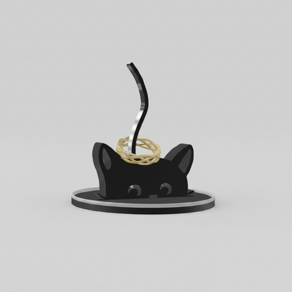 3D Printed Cat Ring Holder