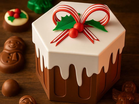 3D Printed Christmas Pudding Box
