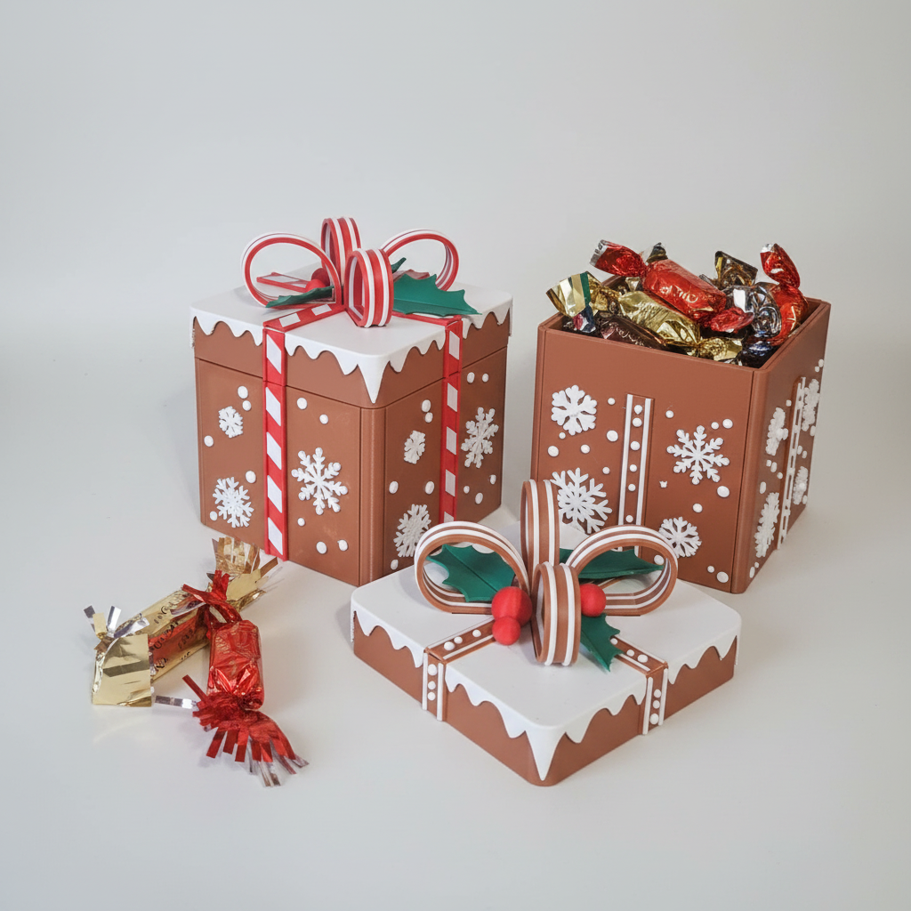 3D Printed Christmas Gift Box