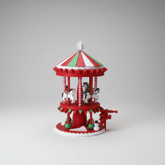 3D Printed Christmas Carousel