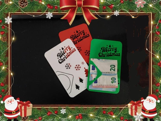 3D Printed Christmas Money Holder
