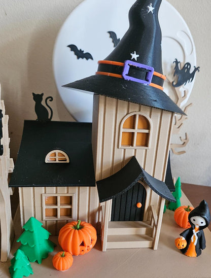 3D Printed Halloween Witch House