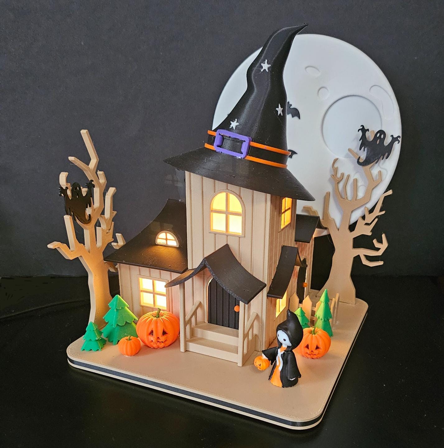 3D Printed Halloween Witch House