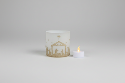 3D Printed Nativity Candle Holder