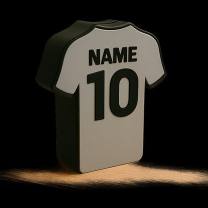 3D Printed Personalised Football Shirt Money Box – Kids Gift UK