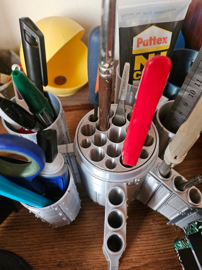 3D Printed Rocket Desk Organiser