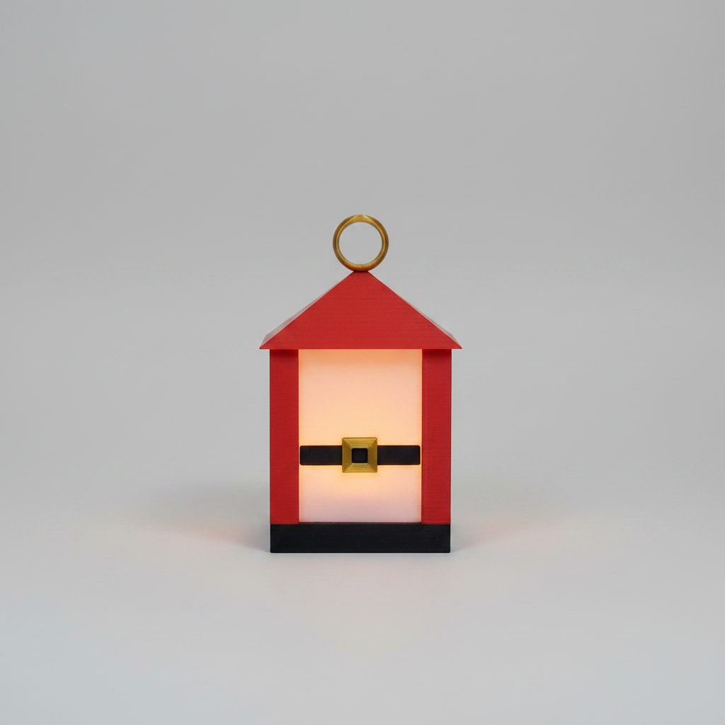 3D Printed Christmas Tealight Holder – Festive Candle Holder