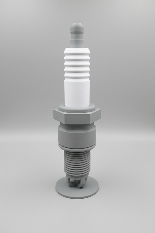3D Printed Industrial Spark Plug Lamp