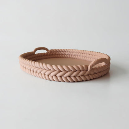 3D Printed Rope Style Serving Tray with Handles